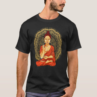 Zen-Buddhistischer Buddhismus Spirituelle Meditati T-Shirt