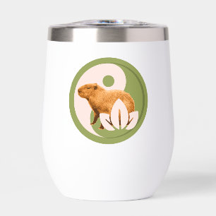Zen Capybara Yin Yang Friedliche Natur