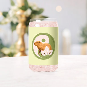 Zen Capybara Yin Yang Friedliche Natur Dosenglas