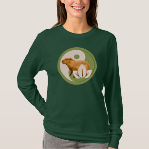 Zen Capybara Yin Yang T-Shirt