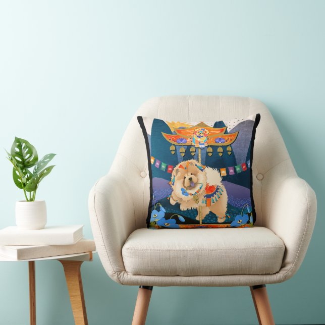 ZEN CARNIVAL Chow lancer oreiller (Chaise)