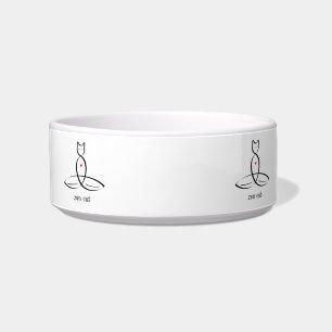 Zen Cat - Extravaganter Stiltext. Napf