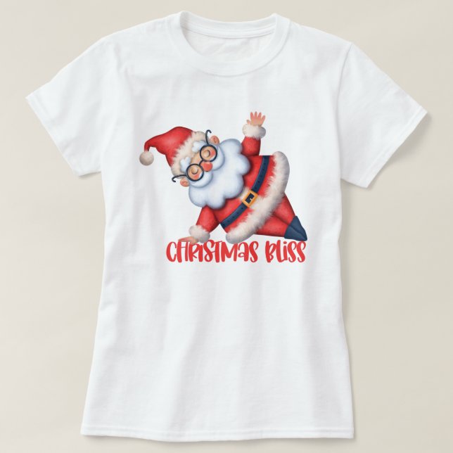 Zen Christmas Santa T - Shirt (Design vorne)