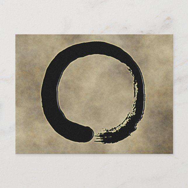 ZEN CIRCLE POSTKARTE (Vorderseite)