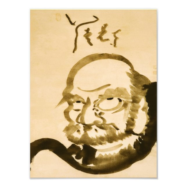 Zen Classics - Hakuin Ekaku - Daruma Fotodruck (Vorne)