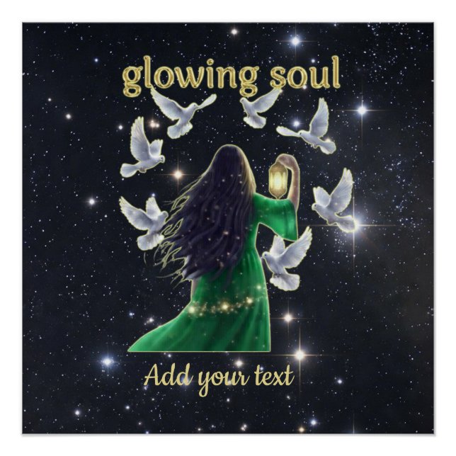 Zen Decor Acrylic Art Poster (Vorderseite)