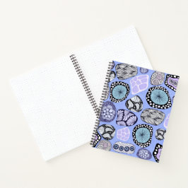Zen Design (Lila) Zeichn- und Schreibschrift-Journ Notizbuch