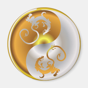 Zen Dragons Magnet
