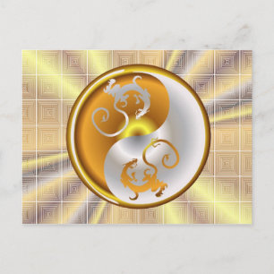 Zen Dragons Postkarte