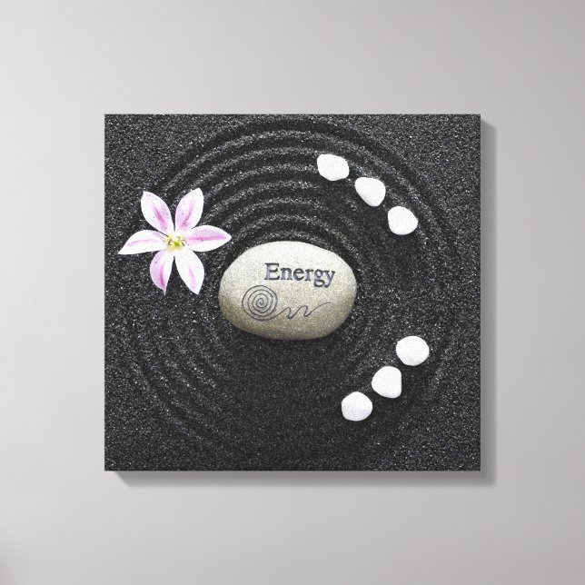 Zen Energy Leinwanddruck (Vorderseite)