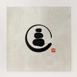 Zen Enzo Circle und Zen Steine