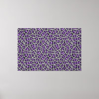 Zen Étiqueté Zen toile Imprimé Violet Abstrait