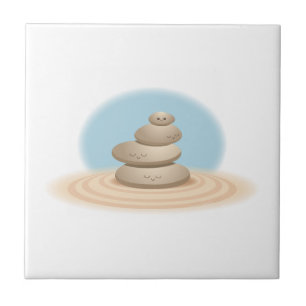 Zen-Felsen Fliese