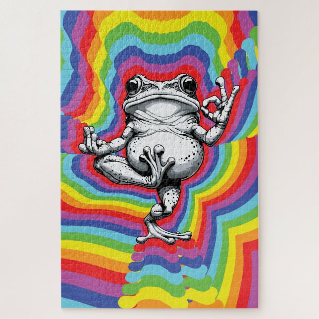 Zen Frog Masterpiece (Vertikal)