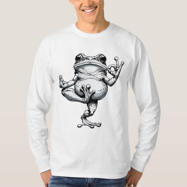 Zen Frog Masterpiece T-Shirt (Vorderseite)