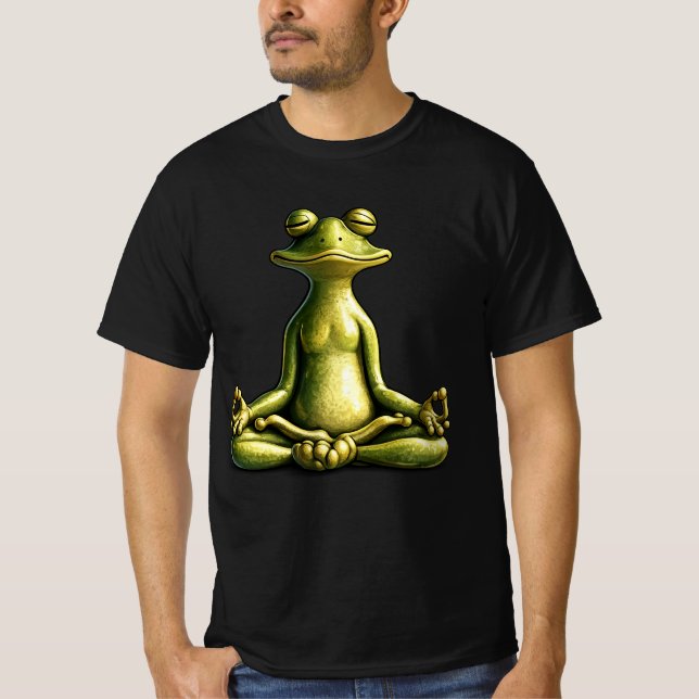 Zen Frog T-Shirt (Vorderseite)