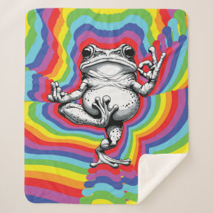 Zen Frosch Meisterwerk Sherpadecke