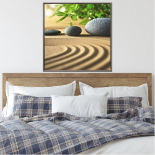 Zen Garden Art Leinwanddruck