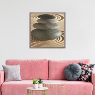 Zen Garden Harmony Leinwanddruck