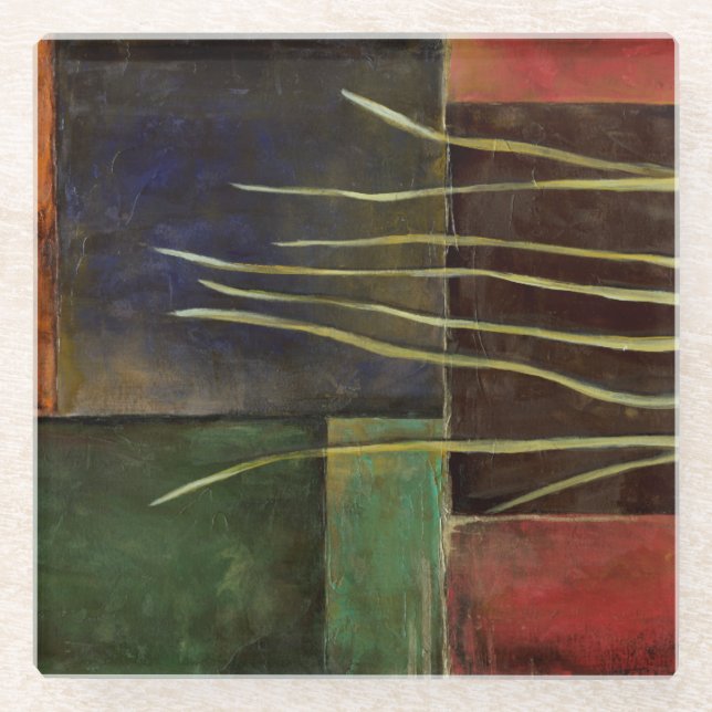 Zen Garden I Glasuntersetzer (Vorderseite)