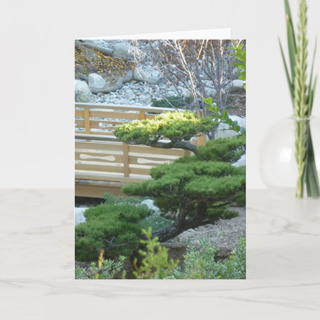 Zen Garden Karte (Vorderseite)