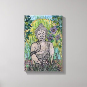 Zen Garden Leinwanddruck