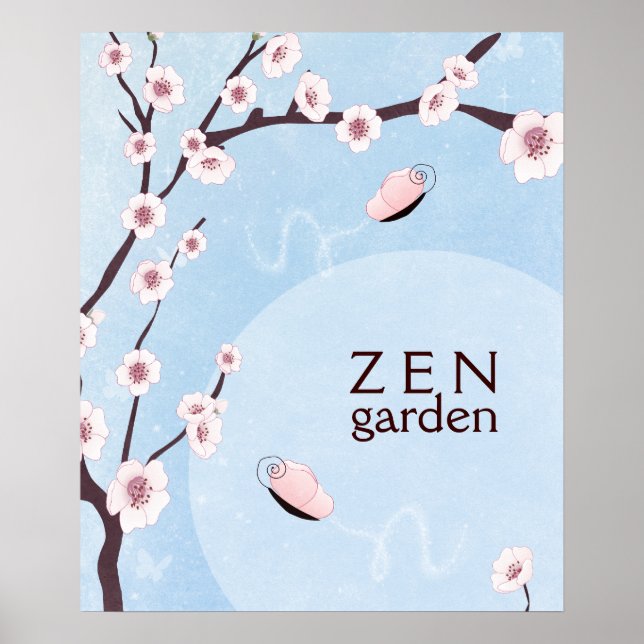 Zen Garden Poster (Vorne)