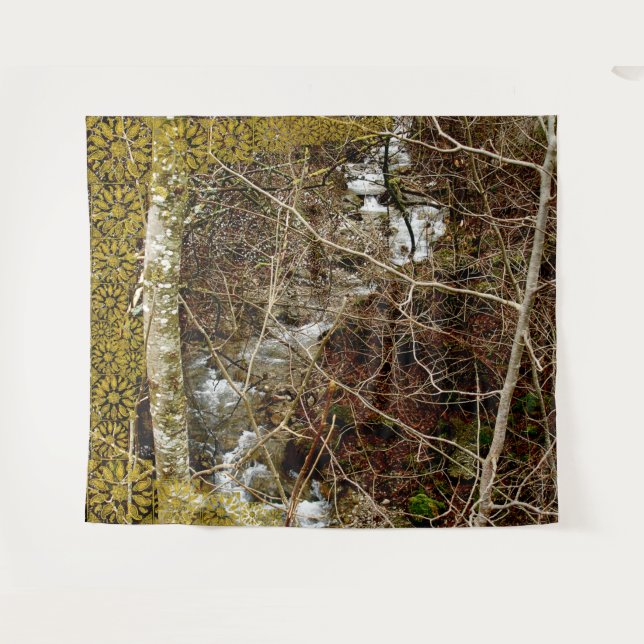 Zen garden wandteppich (Vorderseite (Horizontal))