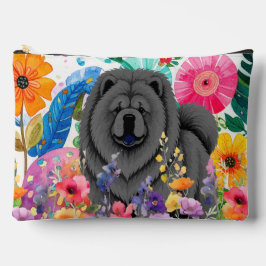 ZEN GARTEN Black Chow - Große Accessoire-Tasche Zubehörtasche
