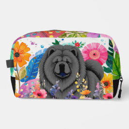 ZEN GARTEN Black Chow - Kulturbeutel Waschbeutel