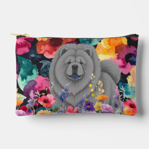 ZEN GARTEN Blue Chow - Kleine Accessoire-Tasche Zubehörtasche