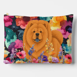 ZEN GARTEN Red Chow - Große Accessoire-Tasche Zubehörtasche