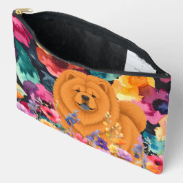 ZEN GARTEN Red Chow - Große Accessoire-Tasche Zubehörtasche
