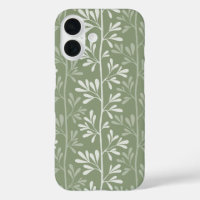 Zen-Garten-Stiele Minimale Botanik Sage-Grün
