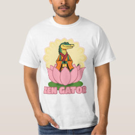 Zen Gator T-shirt design