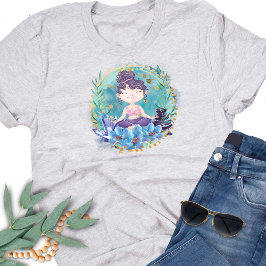 Zen Girl Yoga Wellness-Center Rocks Blume T - Shir T-Shirt