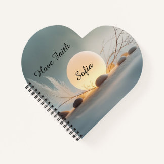 Zen Heart Journal: Full Wrap Healing Stationery Notizbuch