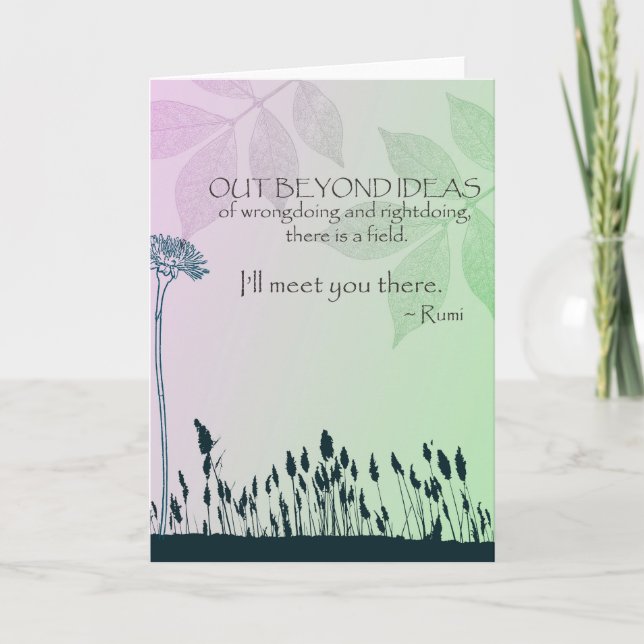 Zen Ideas Karte (Vorderseite)