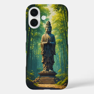 Zen im Bambushain iPhone 16 Hülle