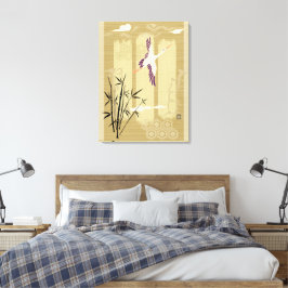 Zen-Insel Leinwanddruck