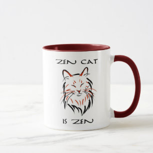 Zen-Katze - Tasse