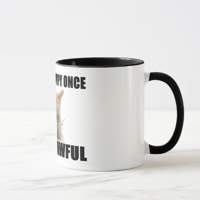 Zen-Katzen-Kaffee-Tasse Tasse (Rechts)