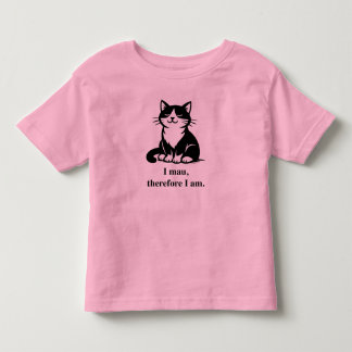 Zen Kitty Kinder-T-Shirt – Süßes Katzen-Design Kleinkind T-shirt