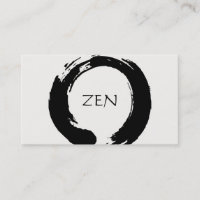 Zen-Kreis-Meditations-Visitenkarte