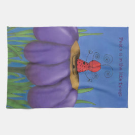 Zen Ladybug Geschirrtuch