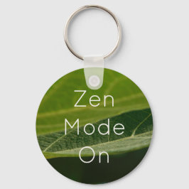 Zen Leaf Schlüsselanhänger - "Zen-Modus"