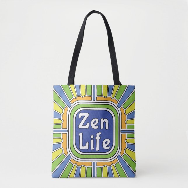 Zen Leben für mich Tasche (Vorderseite)