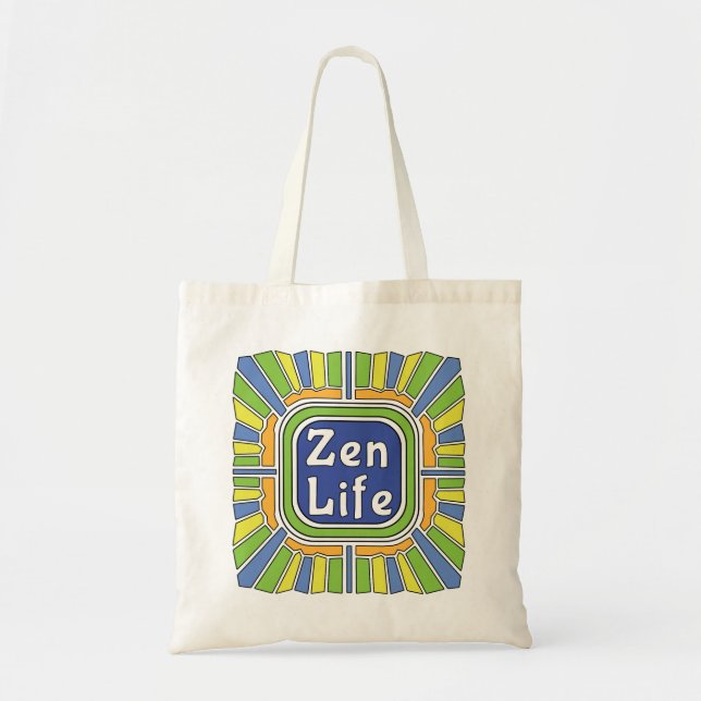 Zen Leben für mich Tragetasche (Vorne)