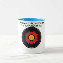 Zen Lebenskreis Tasse