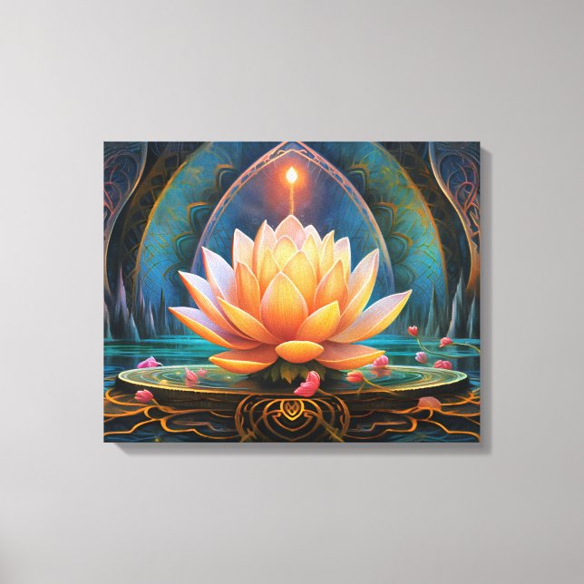 Zen Leinwand Art (Vorderseite)